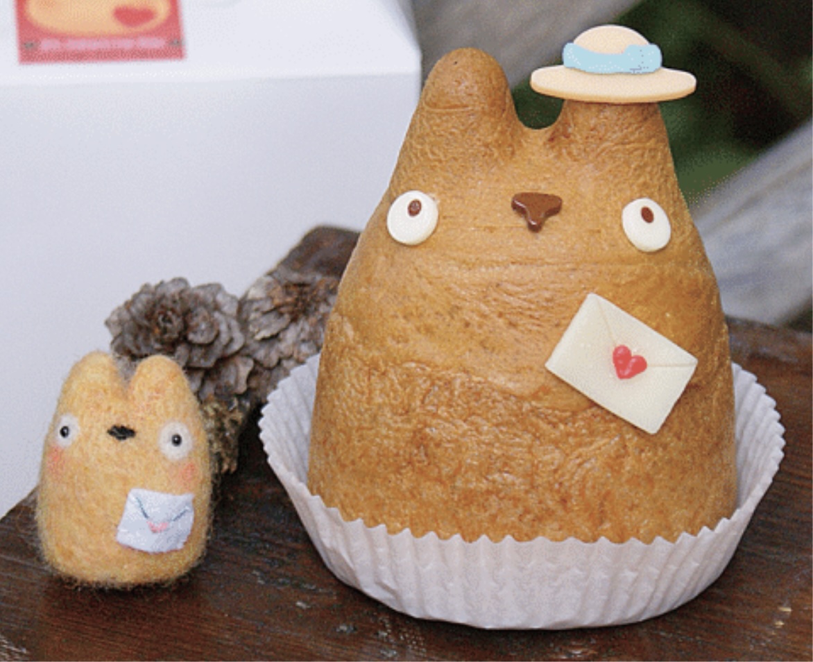 トトロのシュークリーム（バレンタイン）